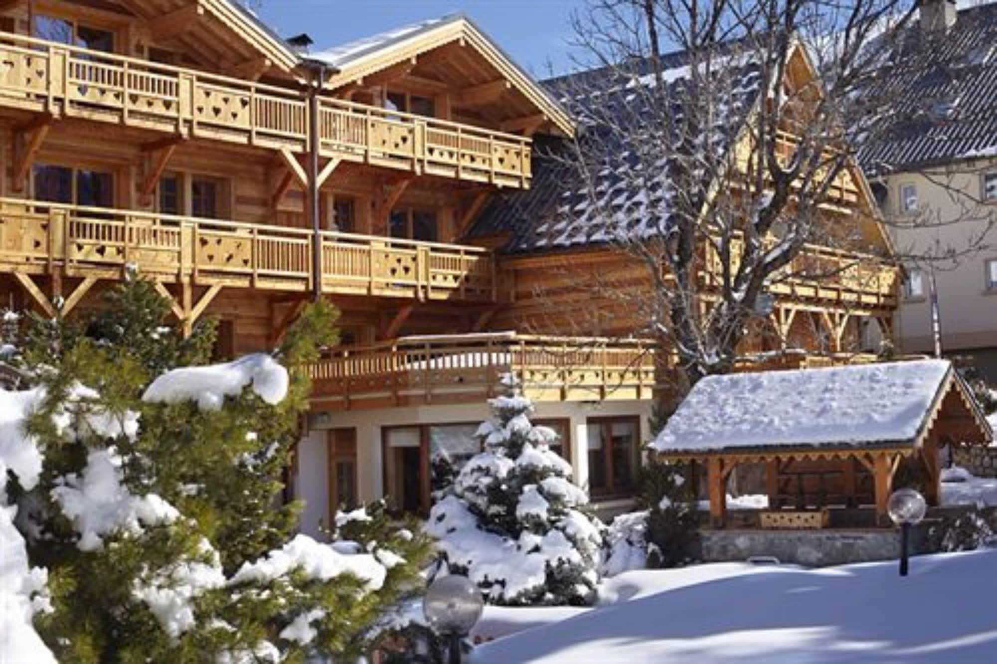 Hotel Chalet Mounier Les Deux Alpes Exteriör bild
