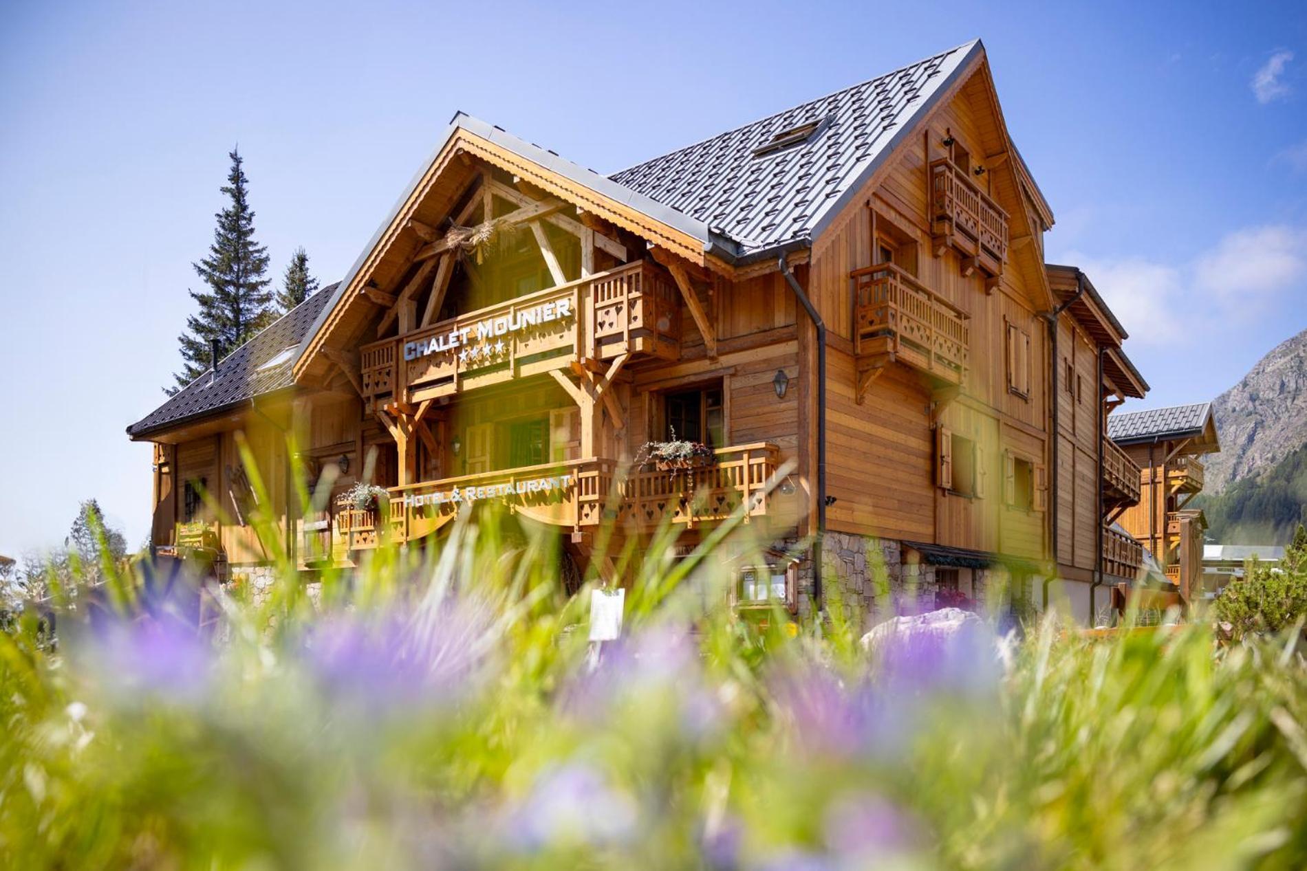 Hotel Chalet Mounier Les Deux Alpes Exteriör bild